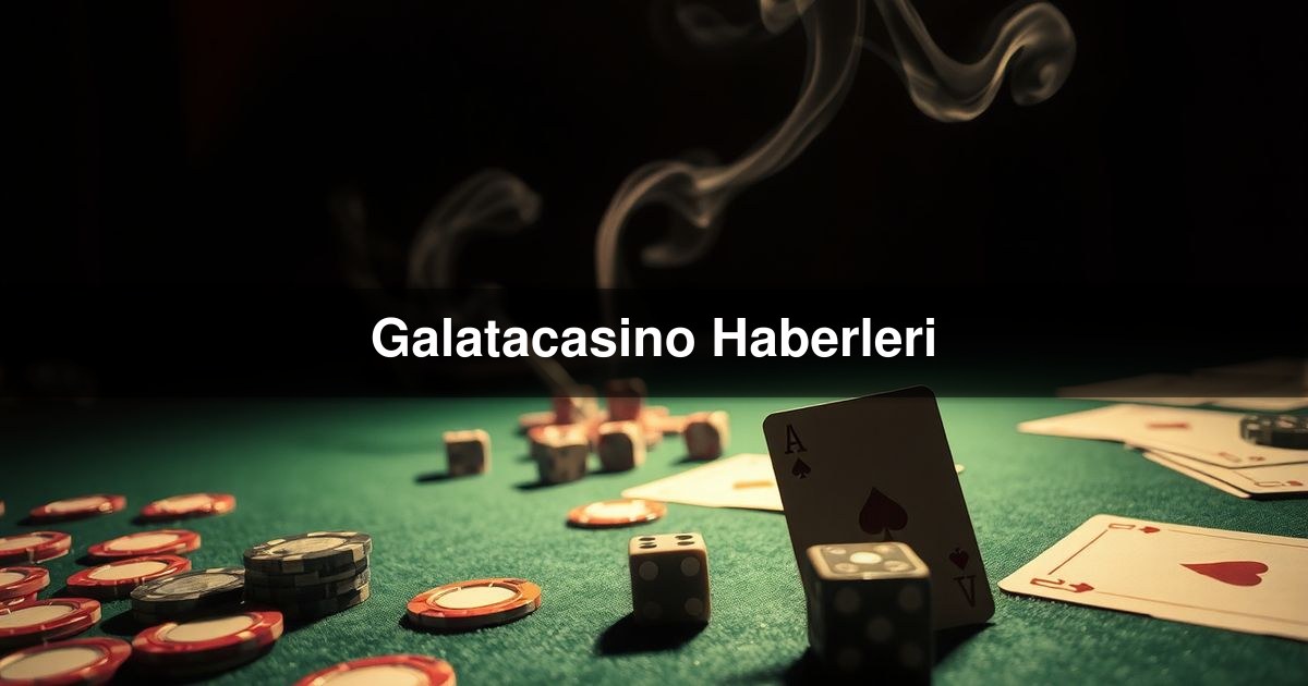 You are currently viewing Galatacasino Haberleri