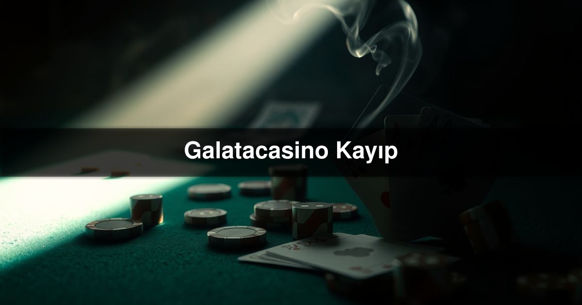 Galatacasino Kayıp