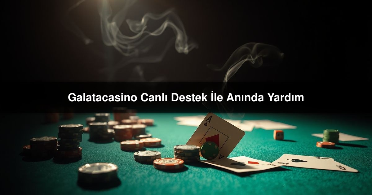 You are currently viewing Galatacasino Canlı Destek İle Anında Yardım